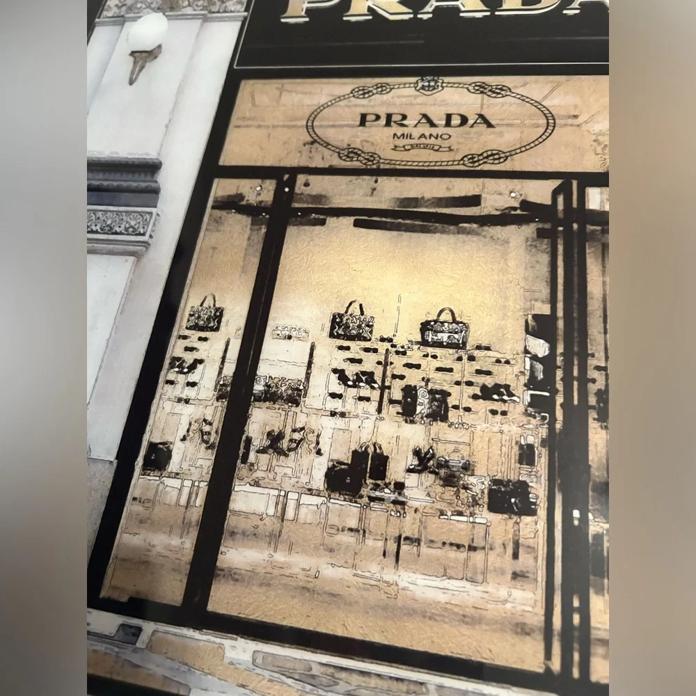 16x20 Prada home decor! Brand new!